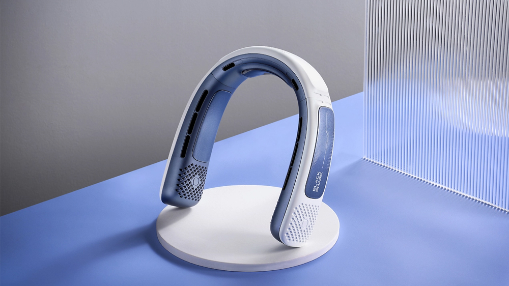 挂脖风扇设计-风扇外形设计-风扇外观结构设计