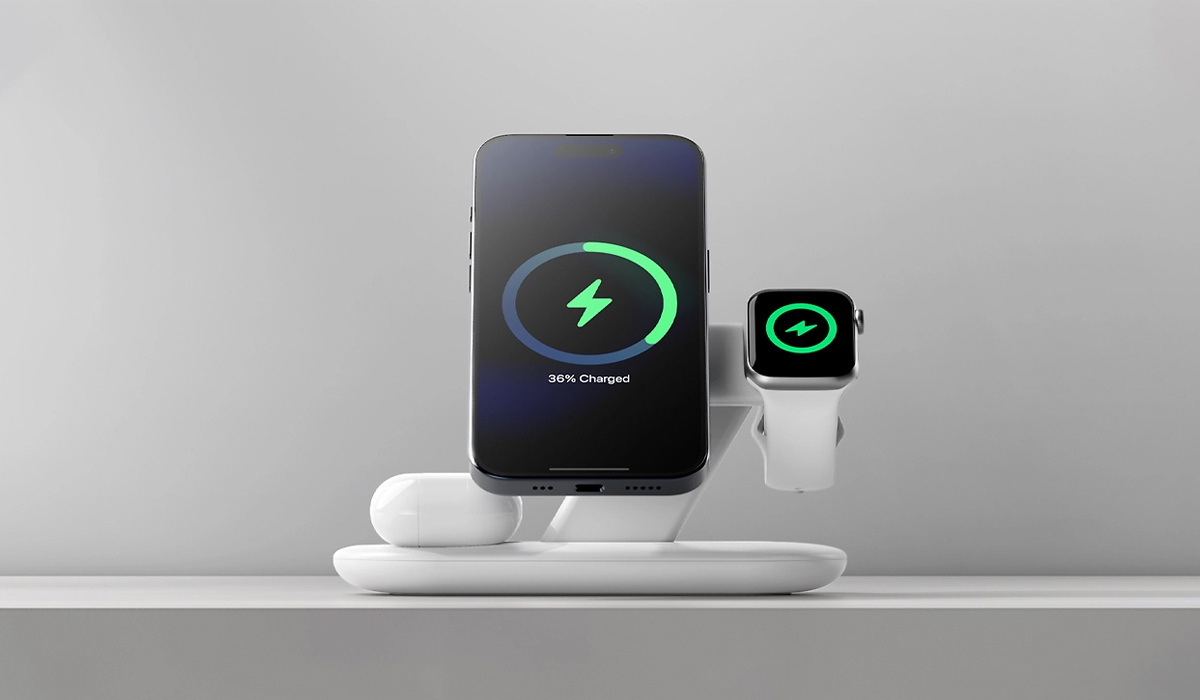 无线充电器设计-无线充电器外观设计-无线充电器产品工业设计