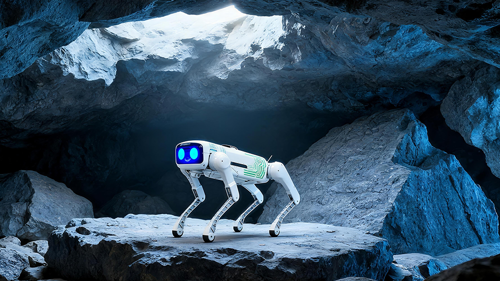 四足机器狗设计-机器狗外观设计-机器狗结构设计 四足机器狗设计-机器狗外观设计-机器狗结构设计