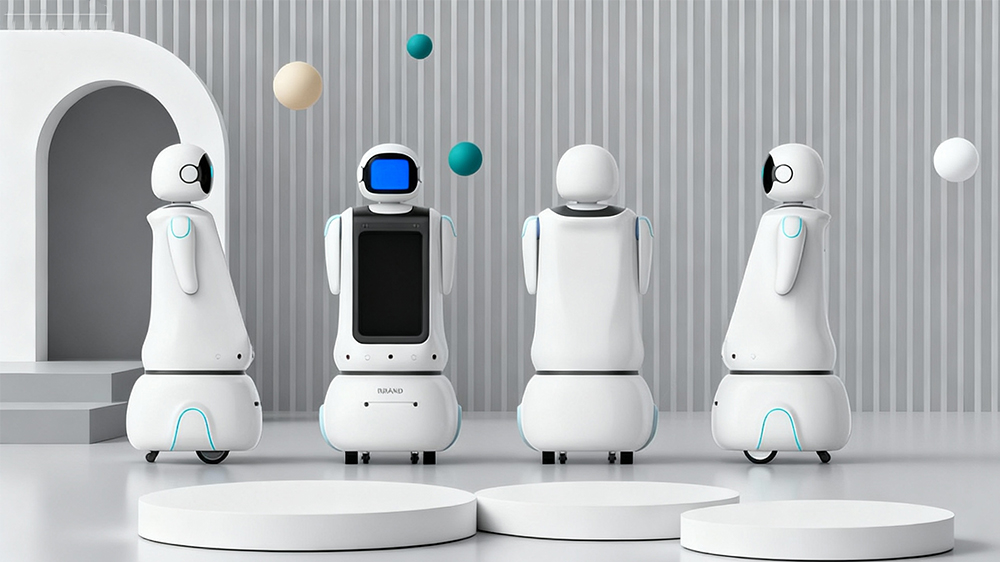 服务型机器人外观造型设计 服务型机器人外观造型设计